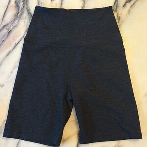 Beyond Yoga Dark Charcoal Bike Shorts